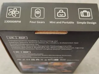 Soffiatore Aria Compressa Elettrico 130.000 RPM