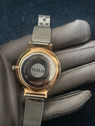 Reloj Tous Oso Plata Nuevo Sin Estrenar