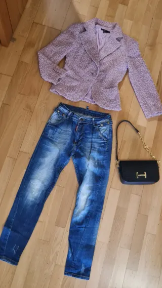 Pantalón vaquero Desigual Talla M