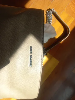 Bolso Adolfo Domínguez Piel Beige