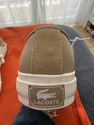 Zapatillas Lacoste Beige