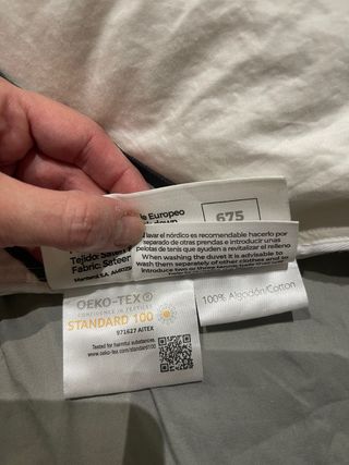 Edredón blanco 200 gr