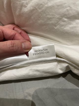 Edredón blanco 200 gr