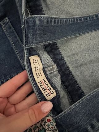 Mono Peto Denim Zara Talla XS