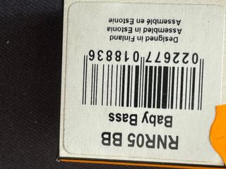 Lote 4 Rapalas Baby Bass RNR 05 BB