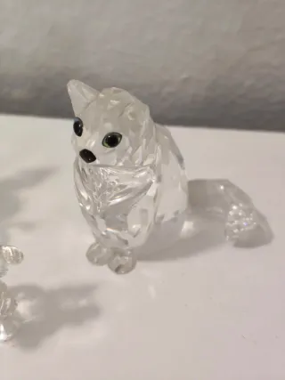 Set 3 Animali Cristallo Stile Swarovski