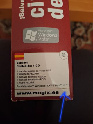Conversor VHS a Digital USB SCART. Magix
