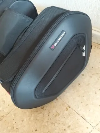 Maletas Laterales Moto Negras