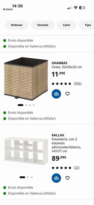 Scatole organizzative IKEA in bambù