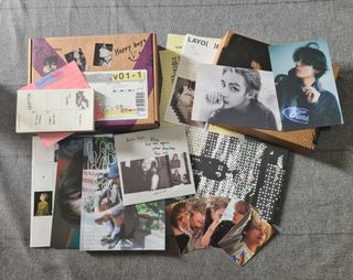 Layover BTS V Taehyung Album - Purple Version