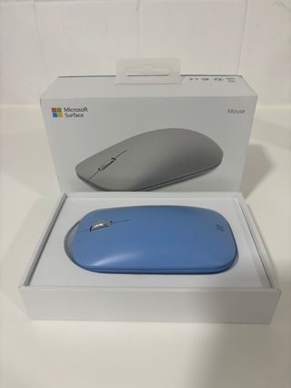 Raton microsoft azul