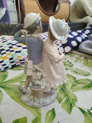 Figura Lladró Porcelana Niños