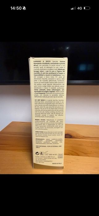 Shampoo secco per cani - Love for Pet