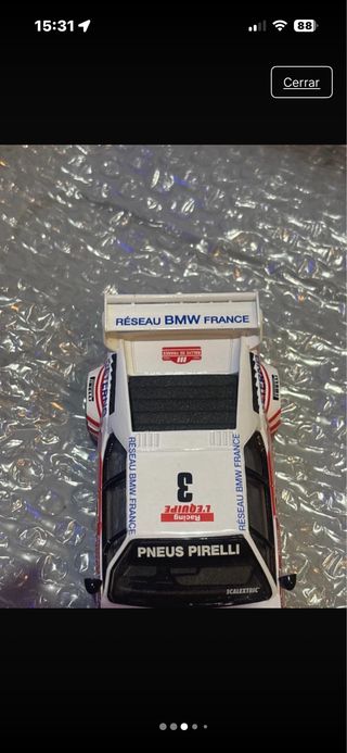 Maqueta Coche Rally BMW M1 Motul