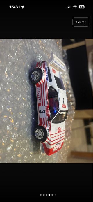 Maqueta Coche Rally BMW M1 Motul