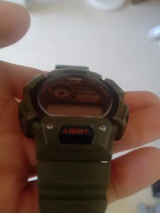 Reloj Casio WR 100M Verde Militar