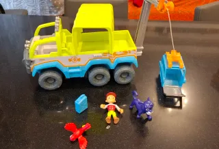 Paw Patrol Camion Giungla con Grua e Gabbia