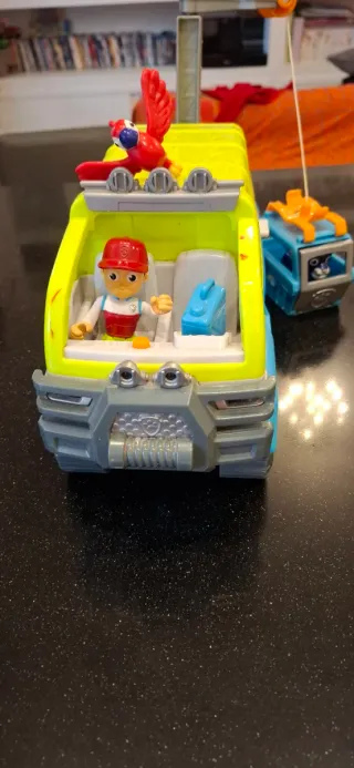 Paw Patrol Camion Giungla con Grua e Gabbia
