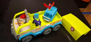 Paw Patrol Camion Giungla con Grua e Gabbia