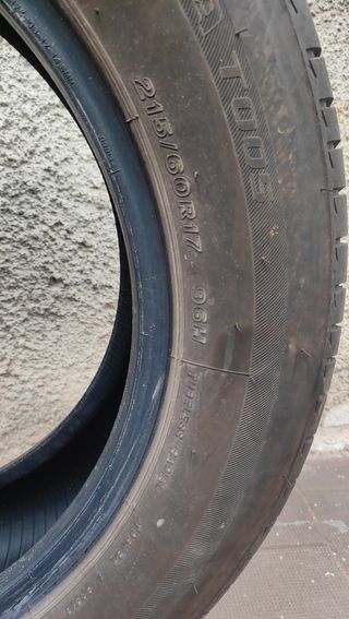 Pneumatico Estivo Bridgestone Turanza 215/60 R17