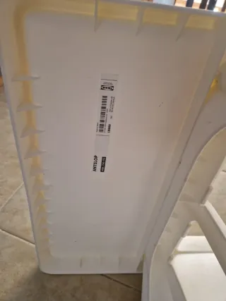 Trona Antilop IKEA Blanca