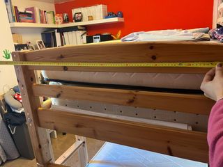 Letto a castello in legno massello