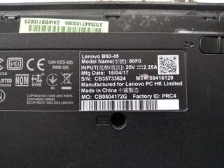 Despiece portatil lenovo b50-45