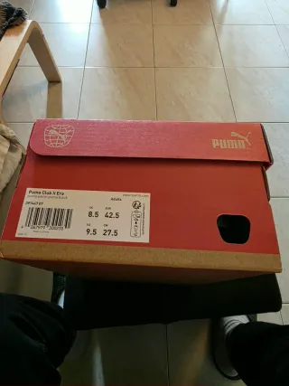 Scarpe Puma ll era bianche e marroni