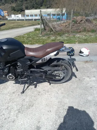 Moto Morini Seiemmezzo Negra y Marrón