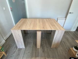 Mesa Comedor Extensible Roble