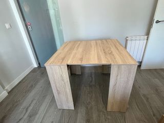 Mesa Comedor Extensible Roble