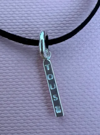 Collar Tous Plata Negro