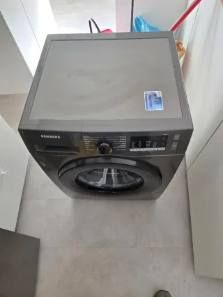Lavadora Samsung Gris