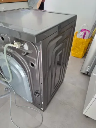 Lavadora Samsung Gris