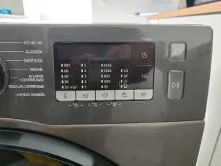 Lavadora Samsung Gris