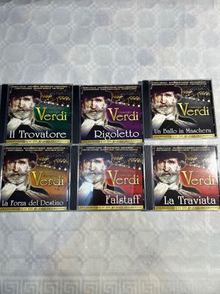 Lote 6 CD di Giuseppe Verdi - Opera Classica