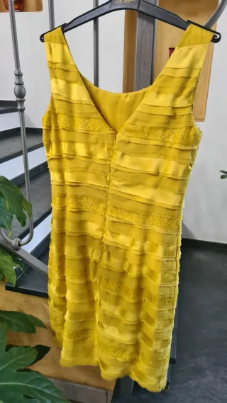 Completo Luisa Spagnoli giallo seta