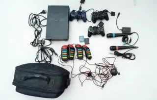Playstation 2 PS2 Negra + Accesorios