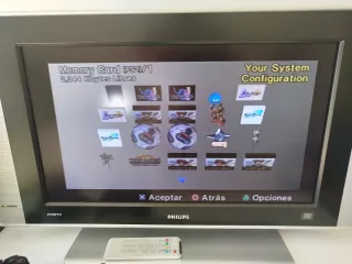Ps2 fat funcionando perfectamente Tarjeta Memoria