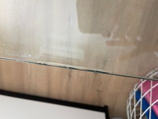 Mesa de centro de cristal