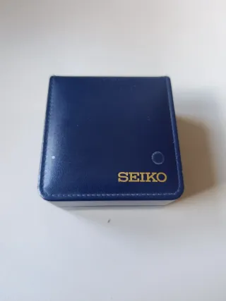 Reloj Seiko Dorado y Marron