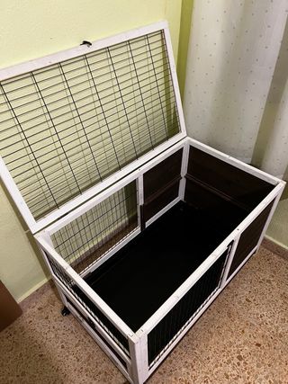 Jaula para cobayas y conejos