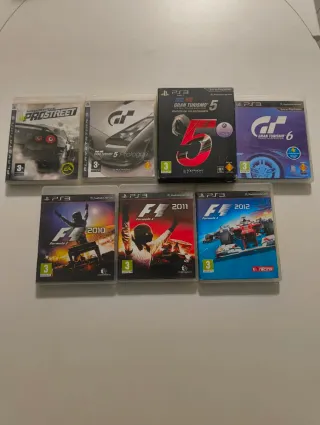 Pacchetto 7 Giochi di Corse PS3