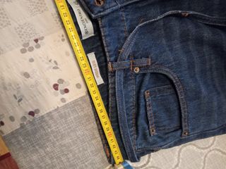 Vaqueros Anchos Azul con Cinturón