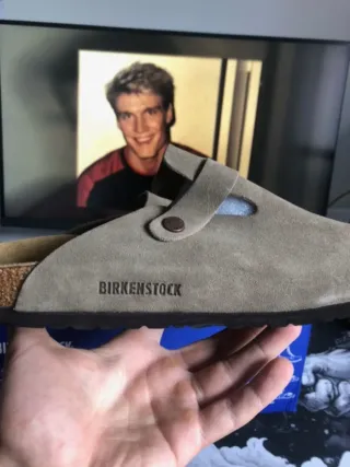 Birkenstock 46EU Bege/Castanho