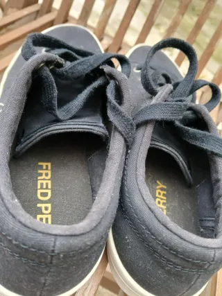 Zapatillas Fred Perry Lona Azul Talla 41