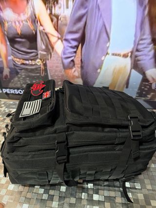 Mochila Táctica Militar 50L Negra Nueva trekking