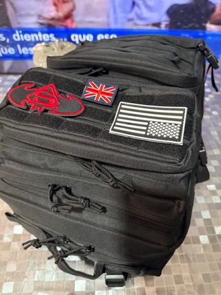 Mochila Táctica Militar 50L Negra Nueva trekking