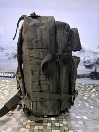 Mochila Táctica Militar 50L Negra Nueva trekking