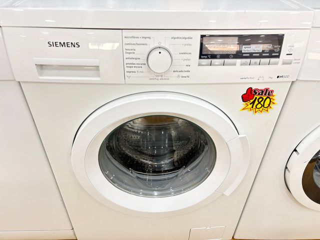 GARANTIA. LAVADORA SIEMENS 8 KILOS 1400 A+++